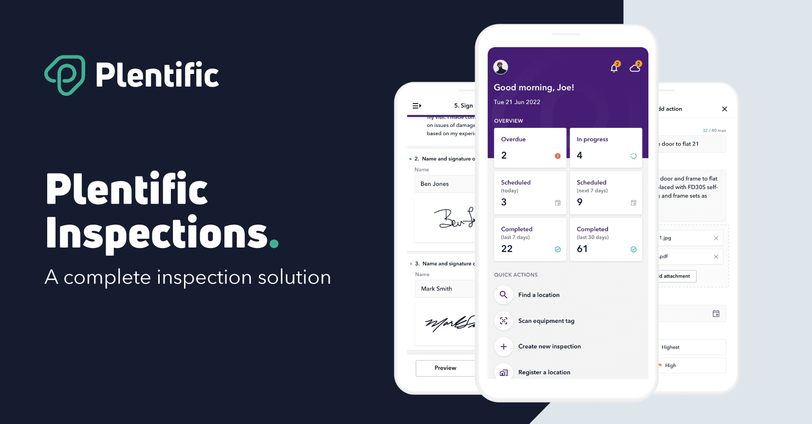 Plentific launches best-in-class Inspections solution to Transform Property Management